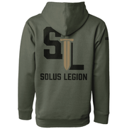 SMG pullover hoody hoodie in OD Green - Solus Legion