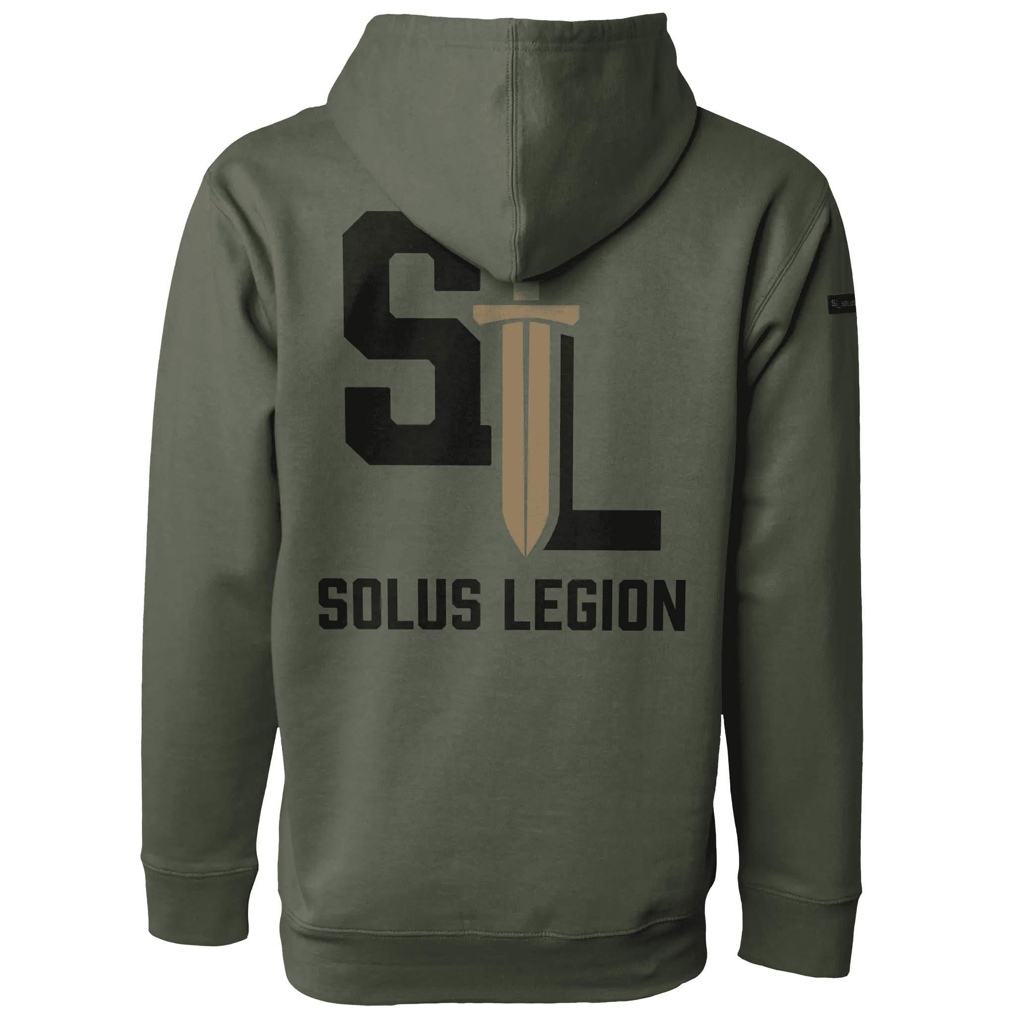 SMG pullover hoody hoodie in OD Green - Solus Legion