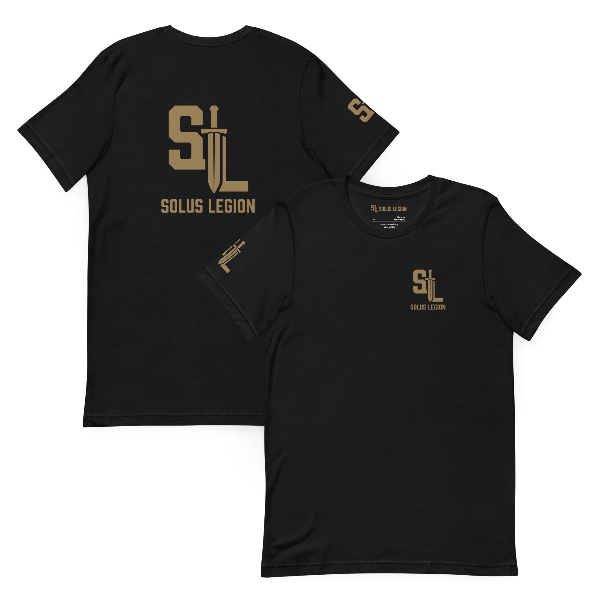 Solus Legion Original T-Shirts tshirts in Black - Solus Legion