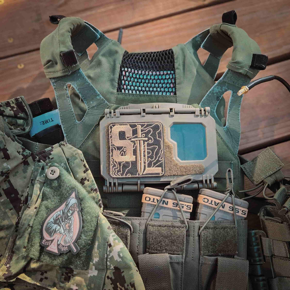 Solus Legion Topo Patch Patches in Without - Solus Legion