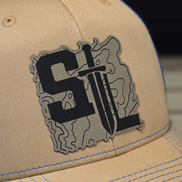 Solus Legion Topography Hat Hat in Black - Solus Legion