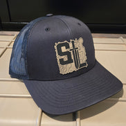 Solus Legion Topography Hat Hat in Black - Solus Legion