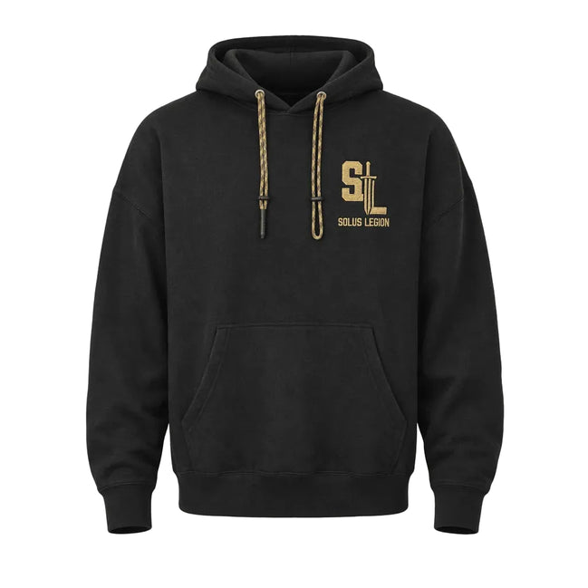 The Contingency Hoodie - LIMITED RUN! hoodie in Black - Solus Legion