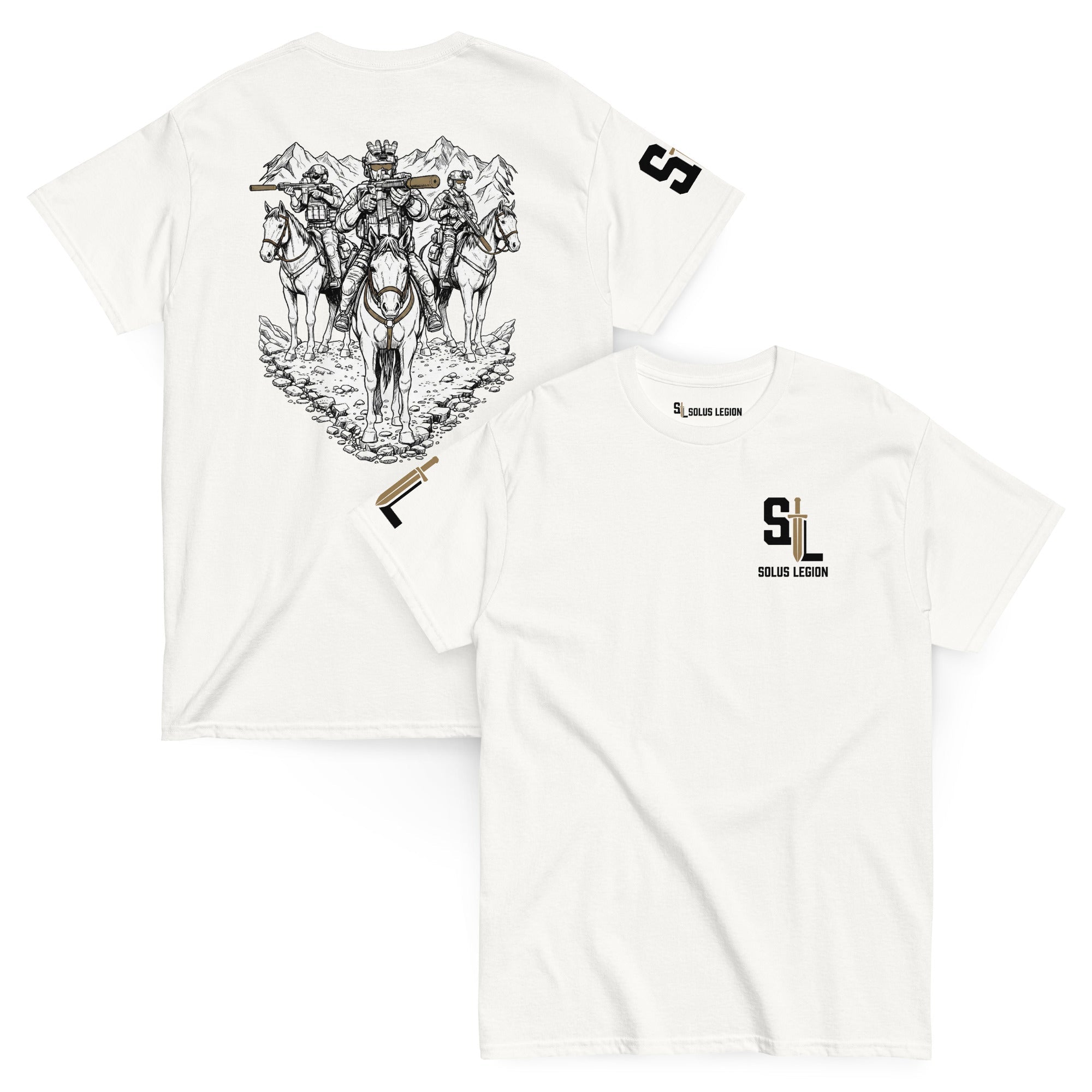 The Goons are Out T-Shirt tshirts in White - Solus Legion