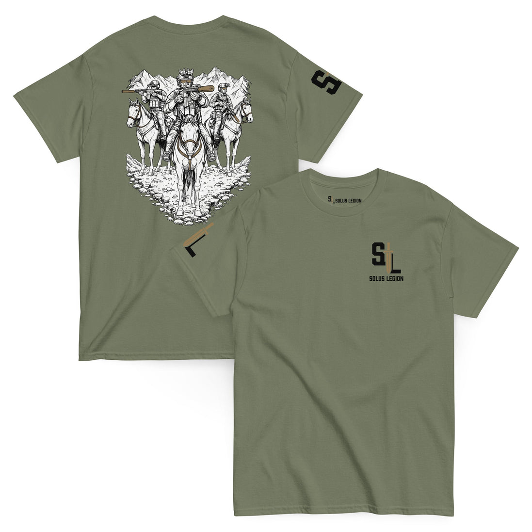 The Goons are Out T-Shirt tshirts in OD Green - Solus Legion