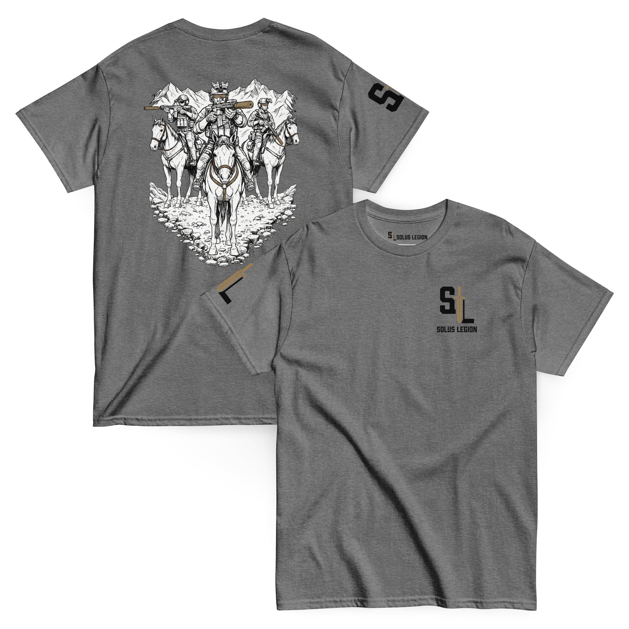 The Goons are Out T-Shirt tshirts in Gray - Solus Legion